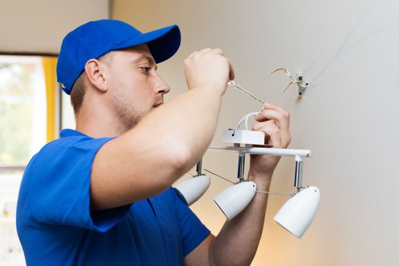 Hanging Light Installation in Olathe, KS