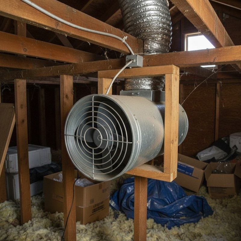 Attic Fan Installation in Heber City, UT