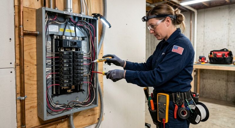 Breaker Panel Wiring in Provo, UT