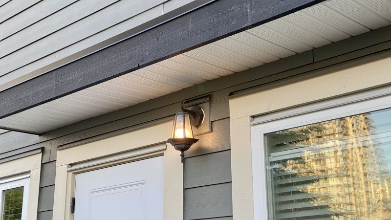 Entryway Lighting Installation in Olathe, KS