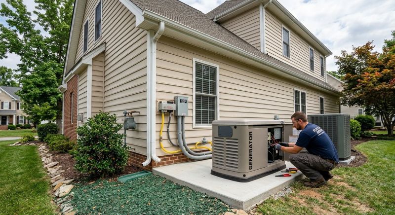 Gas Generator Installation in Alpharetta, GA