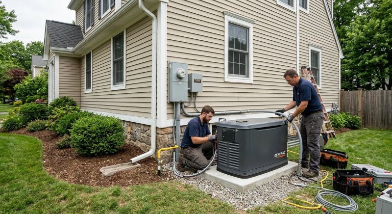 Home Generator Installation in Conroe, TX