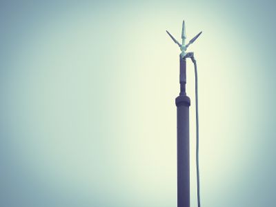 Lightning Rod Repair