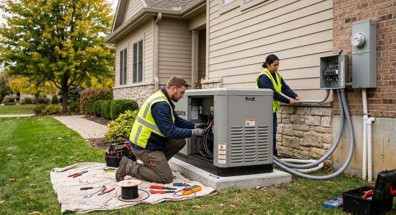 Solar Generator Installation in Conroe, TX