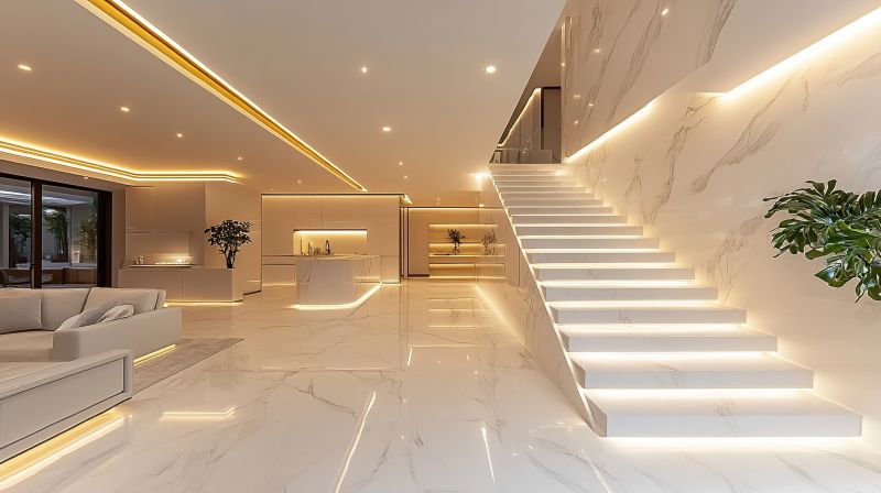 Stair Lights Installation in Kansas City, KS
